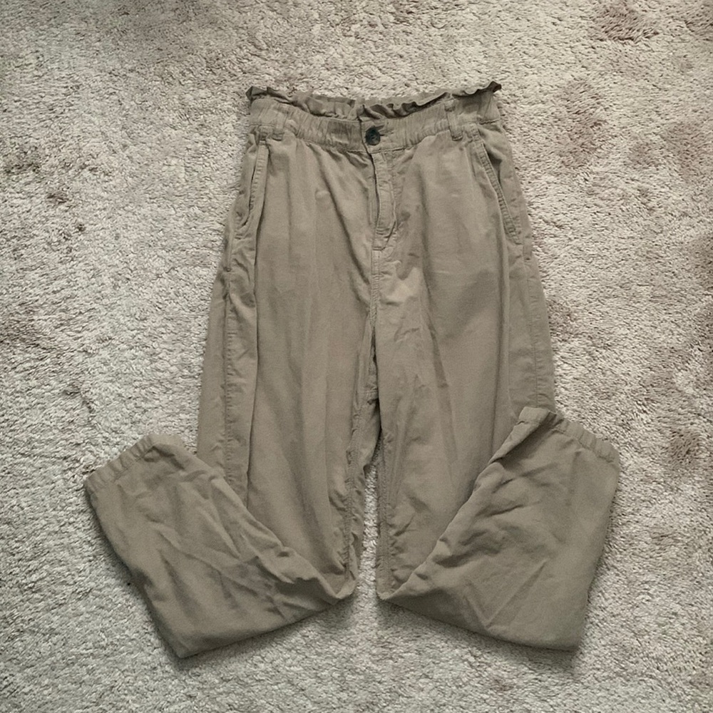 NWOT Zara Paperbag Pant